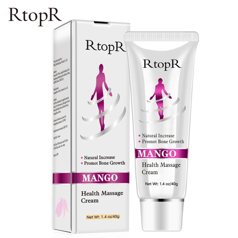 40g RtopR mango salud masaje crema para pies acelerado crecimiento óseo desarrollo hormonas extractos de plantas naturales cuidado genuino