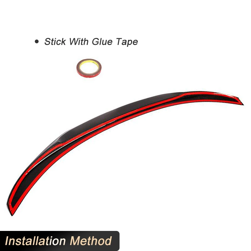 

Car Rear Trunk Spoiler Wings Full Carbon Fiber for BMW 3 Series F30 M-Sport Sedan 2012-2017 Racing Rear Spoiler Boot Wing Lip