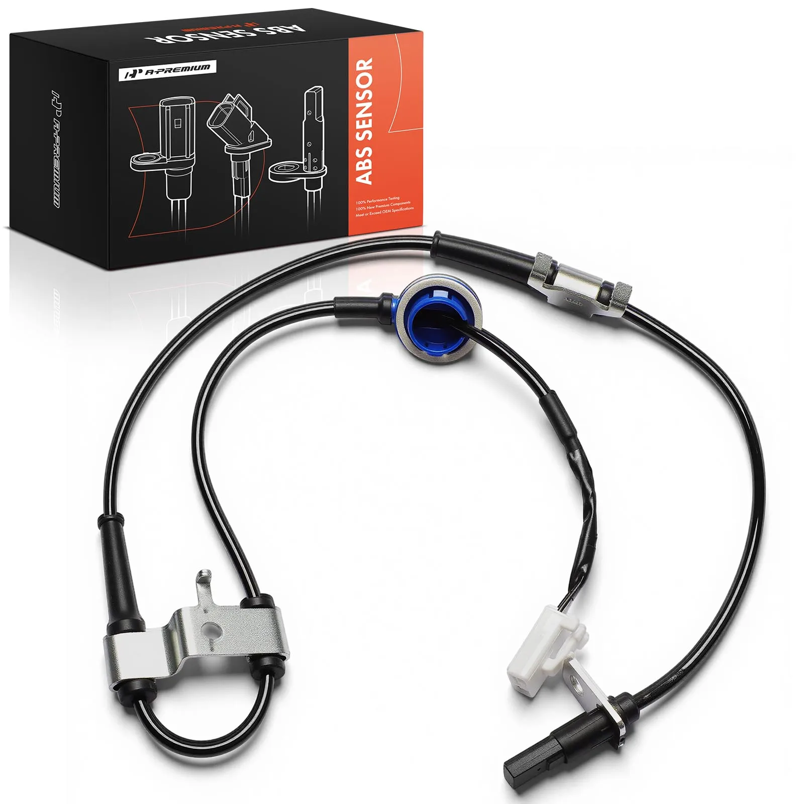 A-Premium Front Passenger Side ABS Wheel Speed Sensor for Suzuki Grand Vitara 2006-2013
