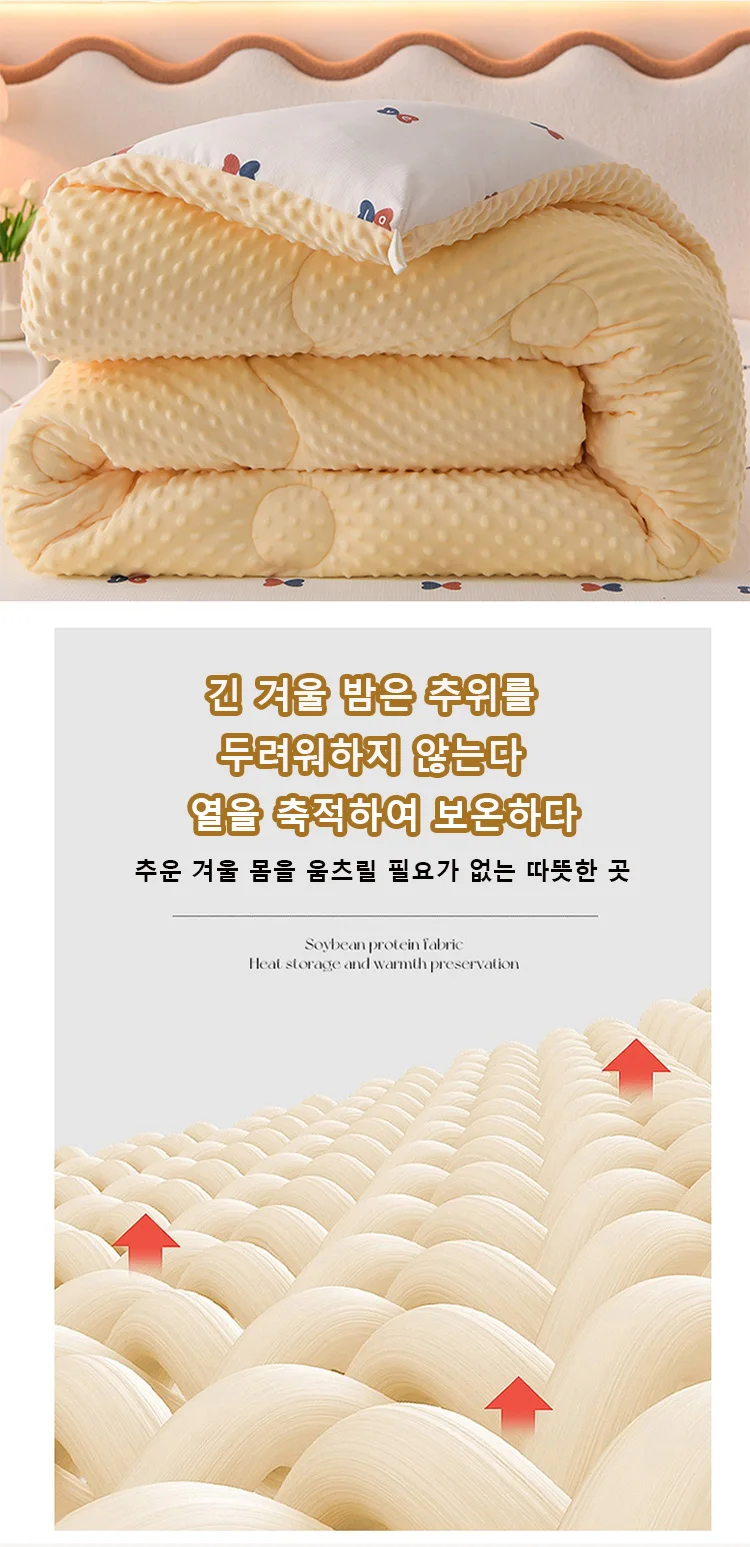KDJEIKZ Microfiber Is Thickened by 3D Beanie Velvet to Protect the Warm Winter Blanket by Single Double Fall and Winter