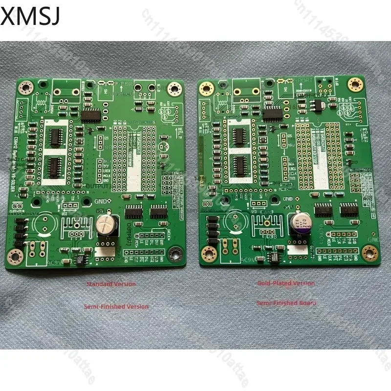 Coaxial Fiber Optic Receiver Board Immersion Gold PCB Circuit Module For Hi‑Fi Audio DIY Assembly Project Accessory
