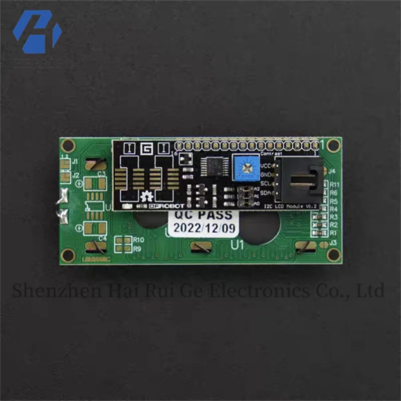 DFRobot I2C LCD1602 Karakter LCD-scherm Blauw scherm Compatibel met Arduino Gadgetier