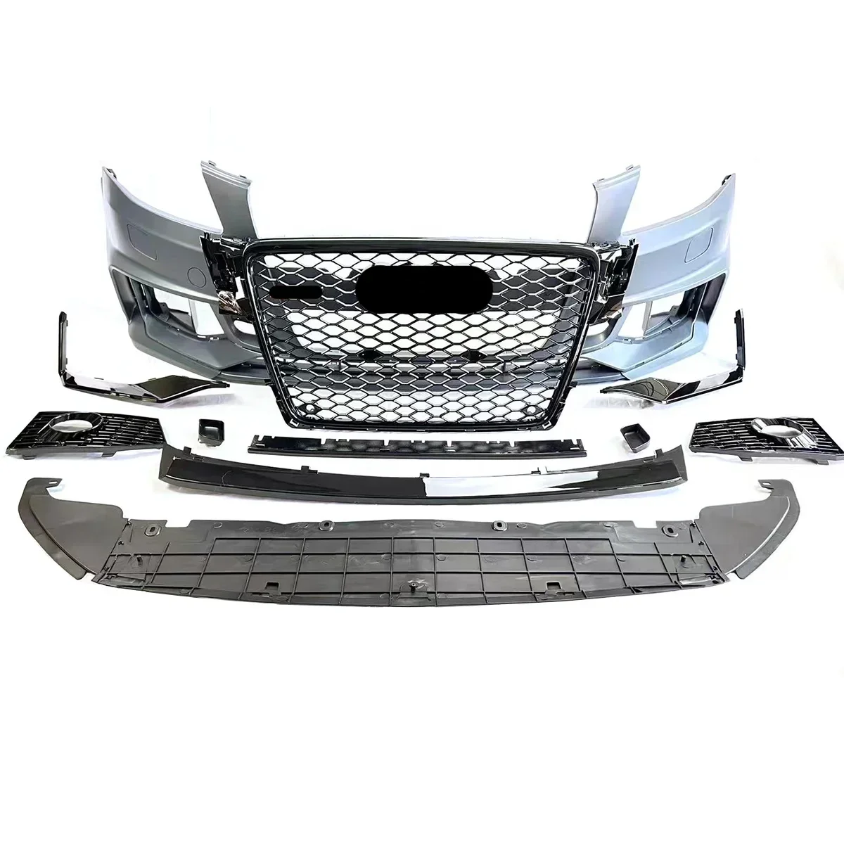 Body kit for audis A4 B8 2009 2010 2011 2012 upgrade 2019 RS4 model include front bumper assembly and grille