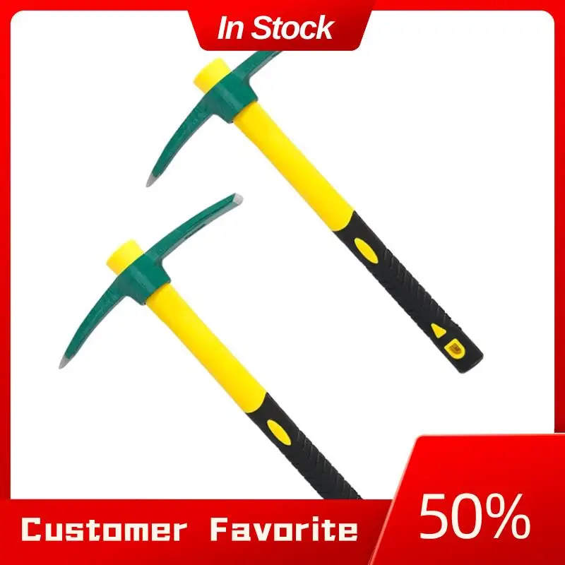 

Top Sale Heavy Duty Pickaxe Mattock Hoe For Gardening - Hand Pick, Digging Weeding Exploration Tool For Camping