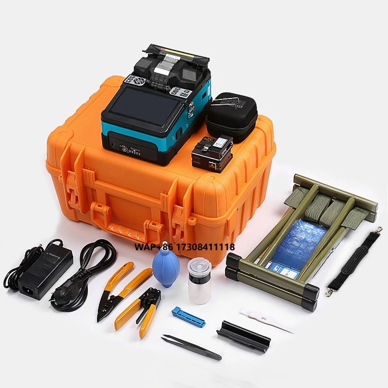 Outlet FTTH 7S Welding Fiber Optic Splicing Machine Kit Optical Fiber Fusion Splicer