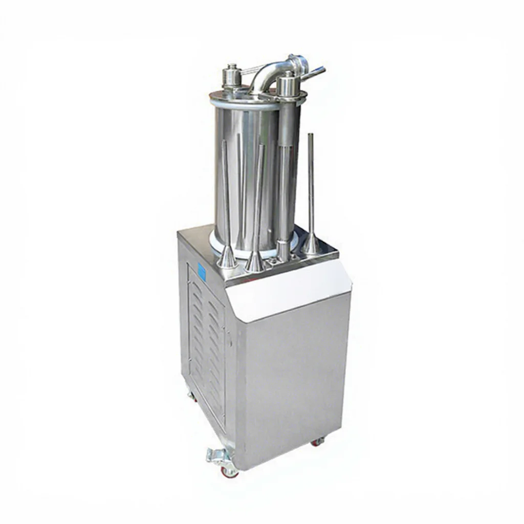 High Capacity Electric Vacuum Sausage Filler Automatic Twist Machine for Commercial Meat Processing Professional Equipment