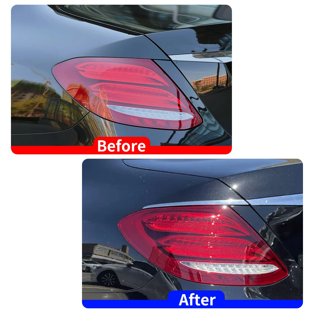 Stainless Steel Tail Light Trim for Mercedes Benz E Class W213 2016-2023 Chrome Exterior Refit Decor E220 E300 E350 E400
