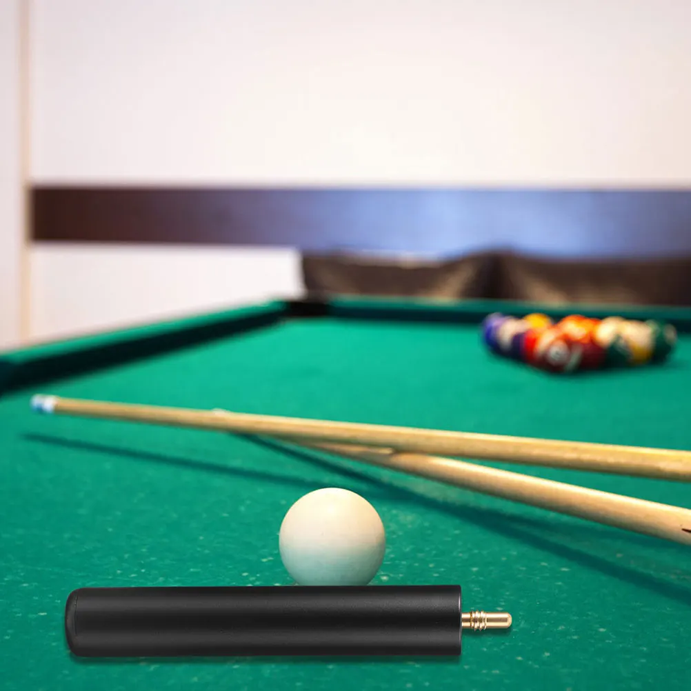 

2 Pcs Pool Cue Extender Billiard Stick Extension for American English Snooker Cues Ideal Length Control Accuracy Home Club Use