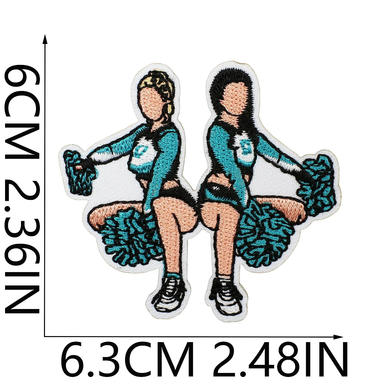 응원하세요 자수 1/10개 천 스티커 치어리더 컴퓨터 자수 라벨 옷 야외 장식 응원 격려