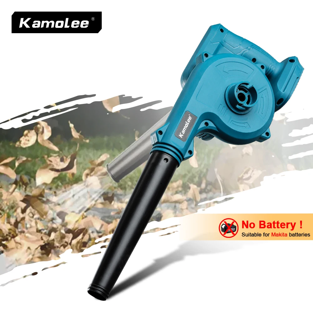Kamolee-ventilador de ar Elétrico sem Fio Operado Manualmente Ferramenta Elétrica para Jardim Casa Carro Computador Sopro de Poeira 20000rpm 18v 5.0ah