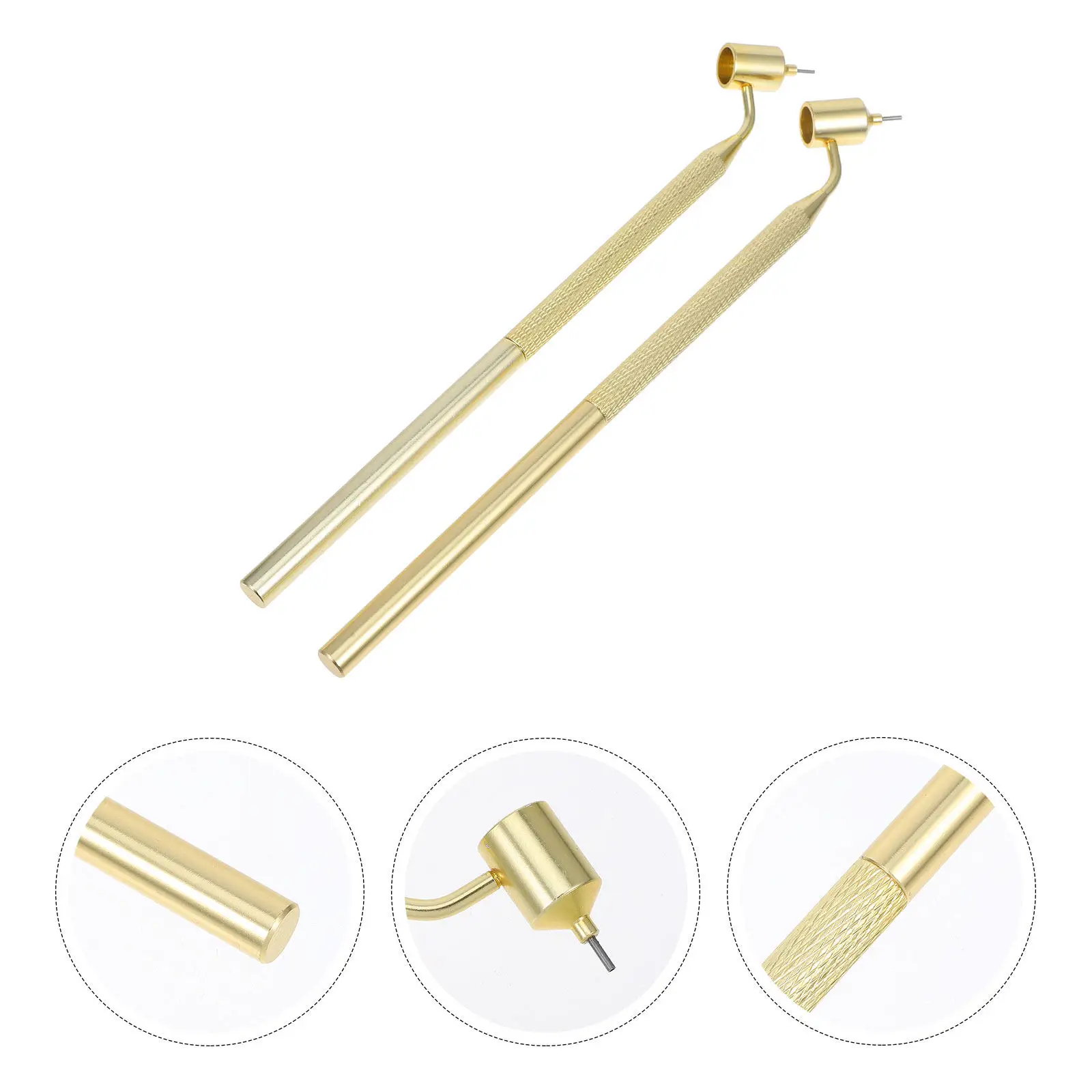 

2Pcs Fine Tip Liquid Writing Pen Precision Paint Applicator 0.5mm 0.7mm Fluid Writer Pen for Scratch Repair Rock Chips
