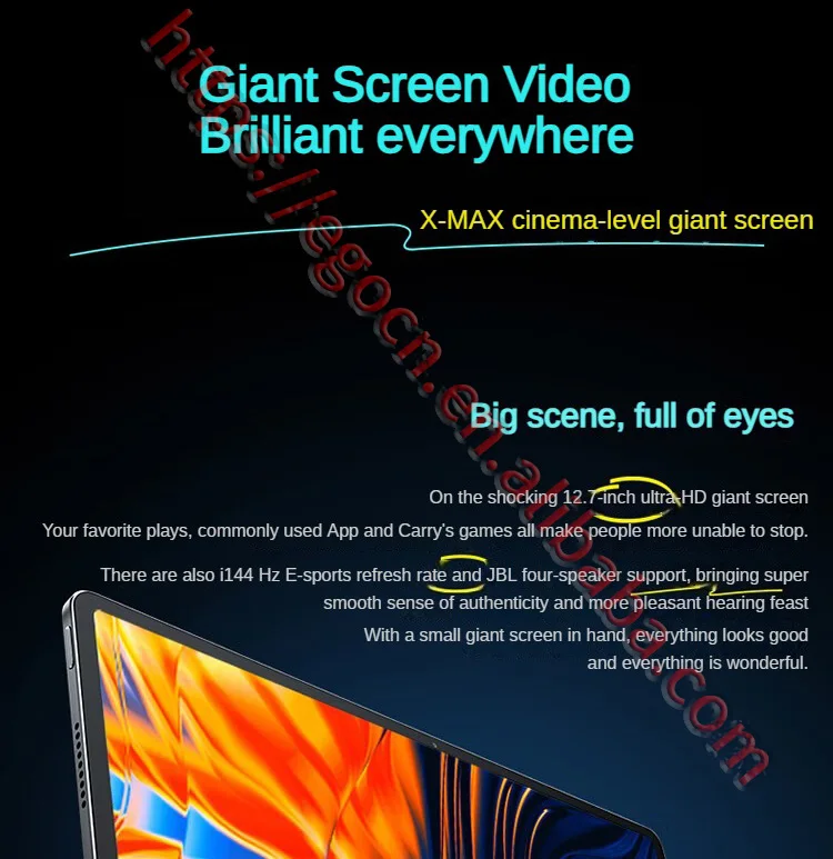 Original Lenovo Xiaoxin Pad Pro 2025 2.9k Resolution 144Hz LCD MTK Dimensity 8300 12.7inch Big Tablet 10200mAh WIFI Android