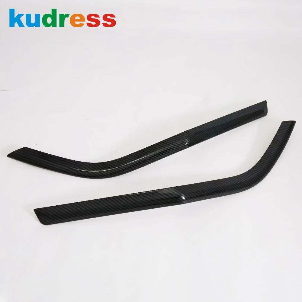 

Для Hyundai Santa Fe 2019 2020 2021: накладка на задний противотуманный фонарь из углеродного волокна, декоративная накладка на фару, аксессуары