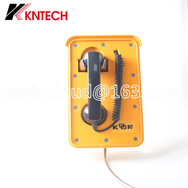 KNTECH industrial telephone hotline KNSP-10 IP66 Analog dust proof Weatherproof 