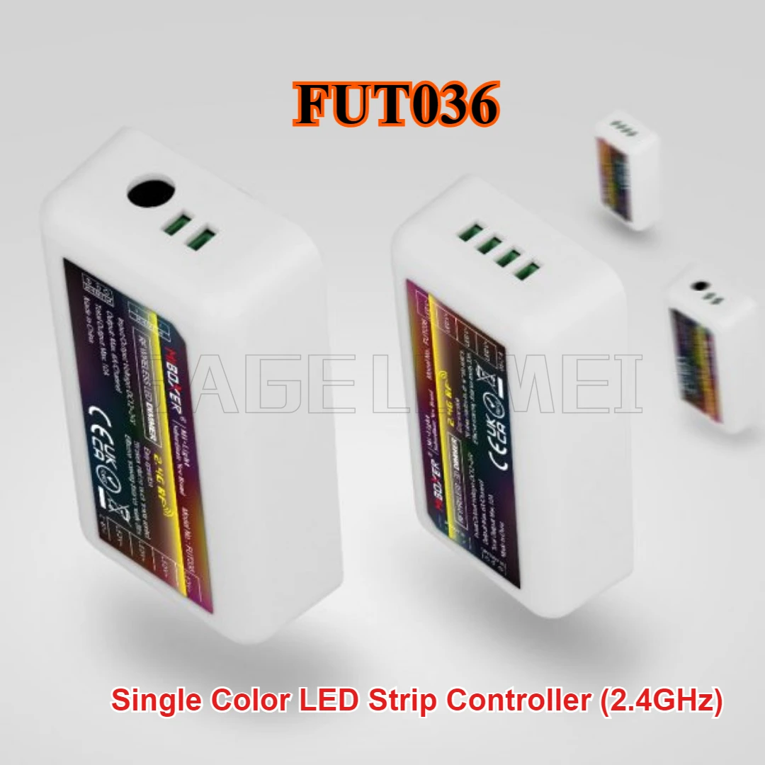 MiBoxer FUT036 FUT038 FUT039 FUT096 WL5 WL-Box1 RF 2.4G LED strip remote controller dimmer CCT RGB RGBW RGBCCT MiBOXER Mi Light