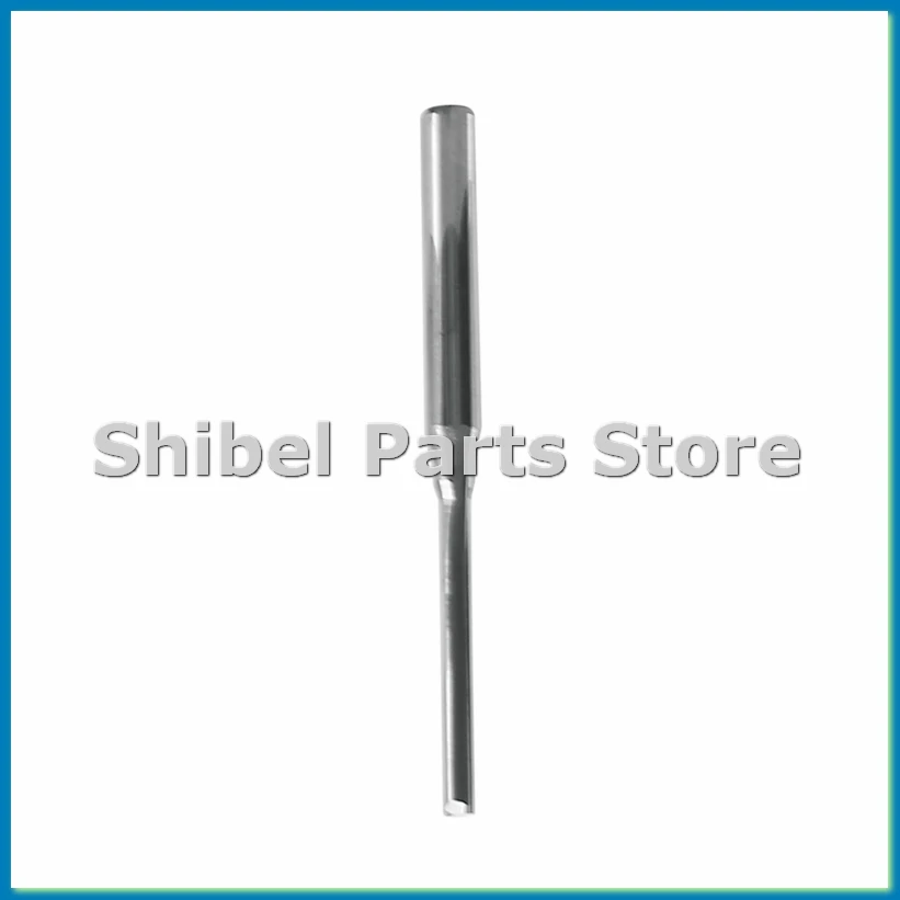 10 Pcs Two Flutes Straight End Mills Straight Slot Bit Wood Cutter Two Double Flute Bits 3.175X2X17Mm for CNC Router-A25R
