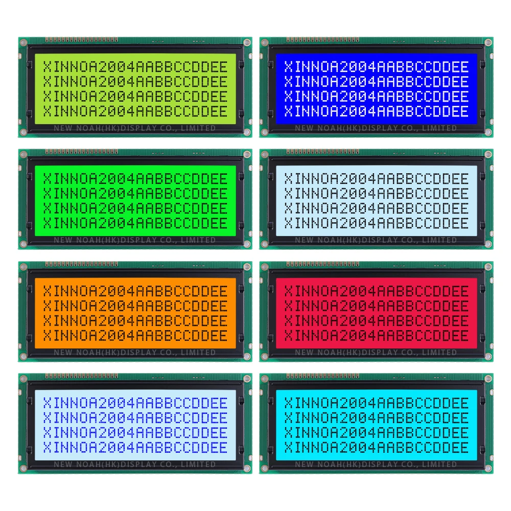 Rotlicht Schwarze Buchstaben 2004C-3 Zeichenmodul 4*20 4X20 4002 18PIN Schnittstellenmodul Controller ST7066U LCD-Display