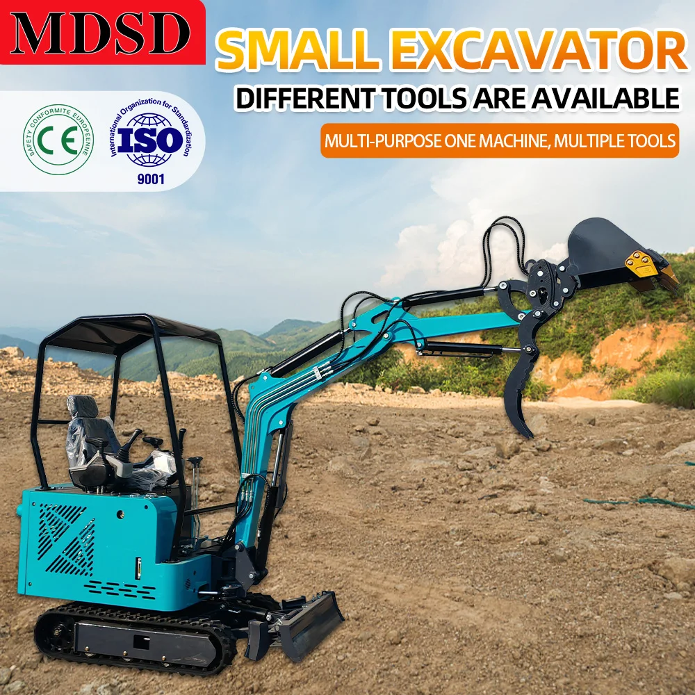 무료 배송 2톤 미니 굴삭기 (쿠보타 엔진 탑재) 유로 5 맞춤형 디젤 크롤러 굴삭기 빠른 배송