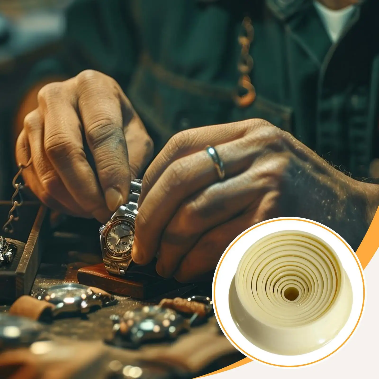 12 Pieces Watch Movement Holder Sturdy for Watchmaker for Fixation Adjusting