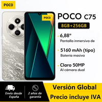 Global version POCO C75 Smartphone NFC 120Hz 6,88 \