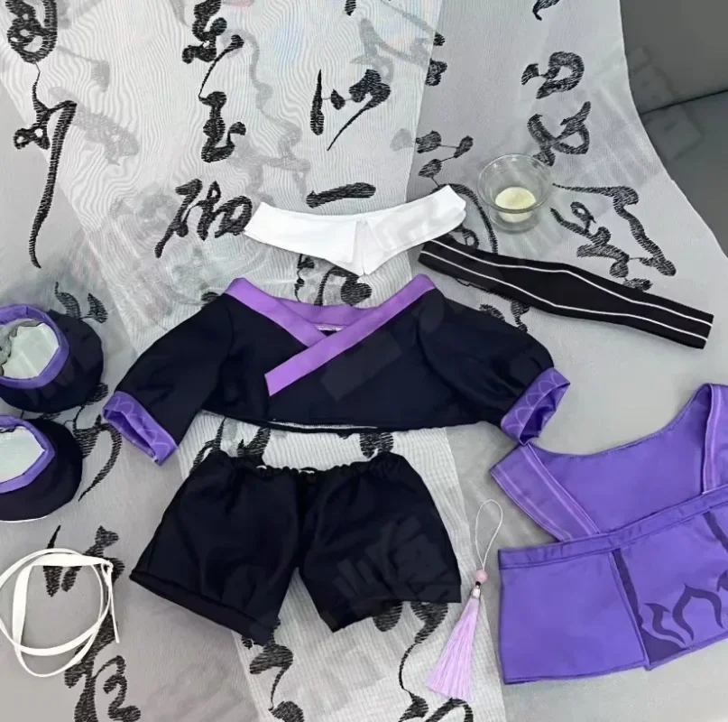 

Аниме Mo Dao Zu Shi Wei Wuxian Lan Wangji Jiang Cheng 40CM плюшевая кукла одевается костюм косплей фигурки аксессуары подарок