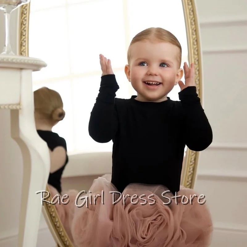 Booma A-Line O-Neck Backless Flowers Girl Dresses Wedding Party Dress for Kids Flowers Girls Prom Gowns Customized 2026
