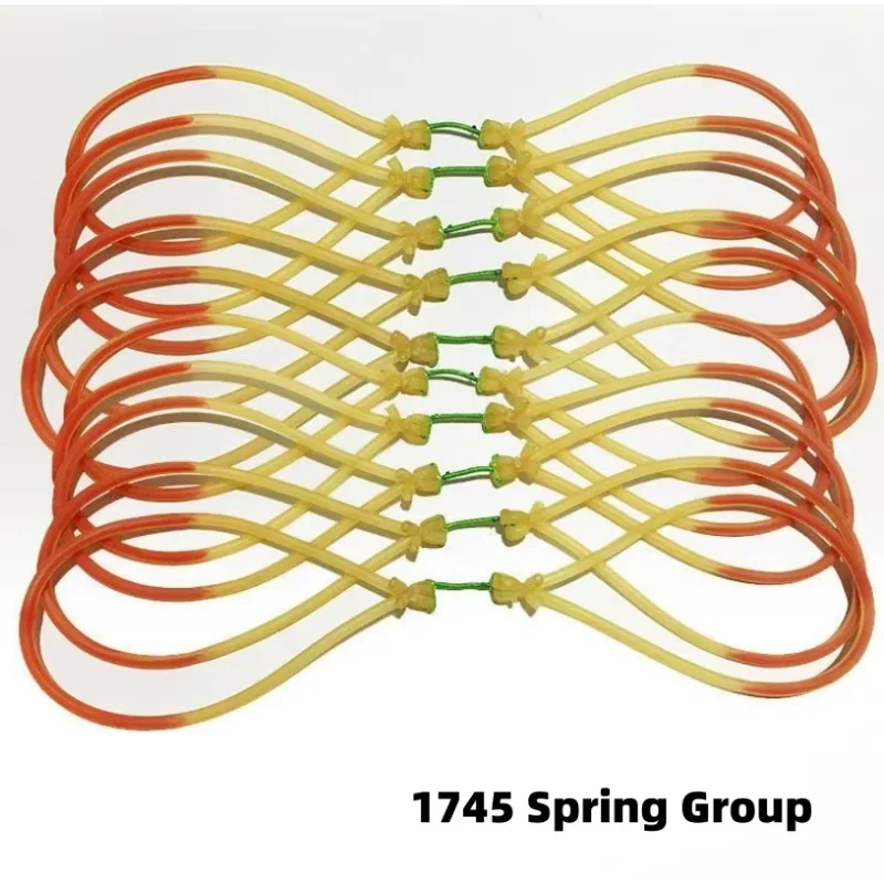 1745 Internal-Fit Slingshot Latex Bands High Elasticity Fishing Rubber Bands Outdoor Shooting Fishing Replacement Elastic Cords