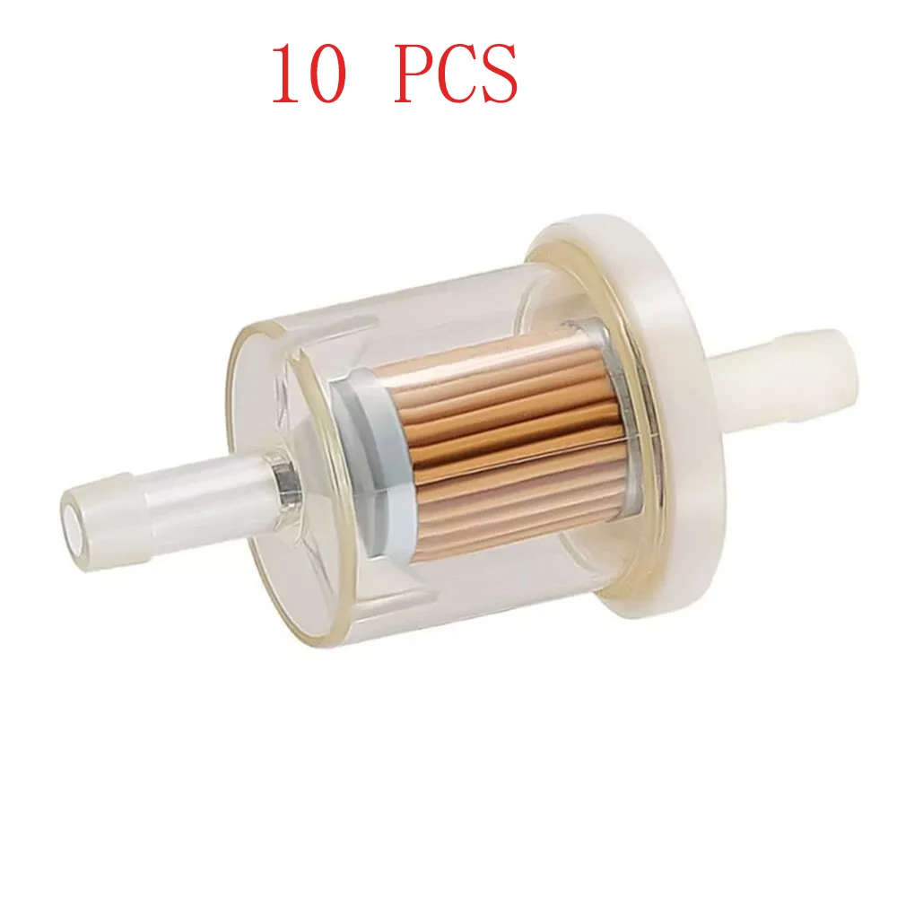 10/20-Pack,2.85" Motorcycle Fuel Filter Replacement Set,Universal Inline Filter Kit for High-Flow and Standard Engines