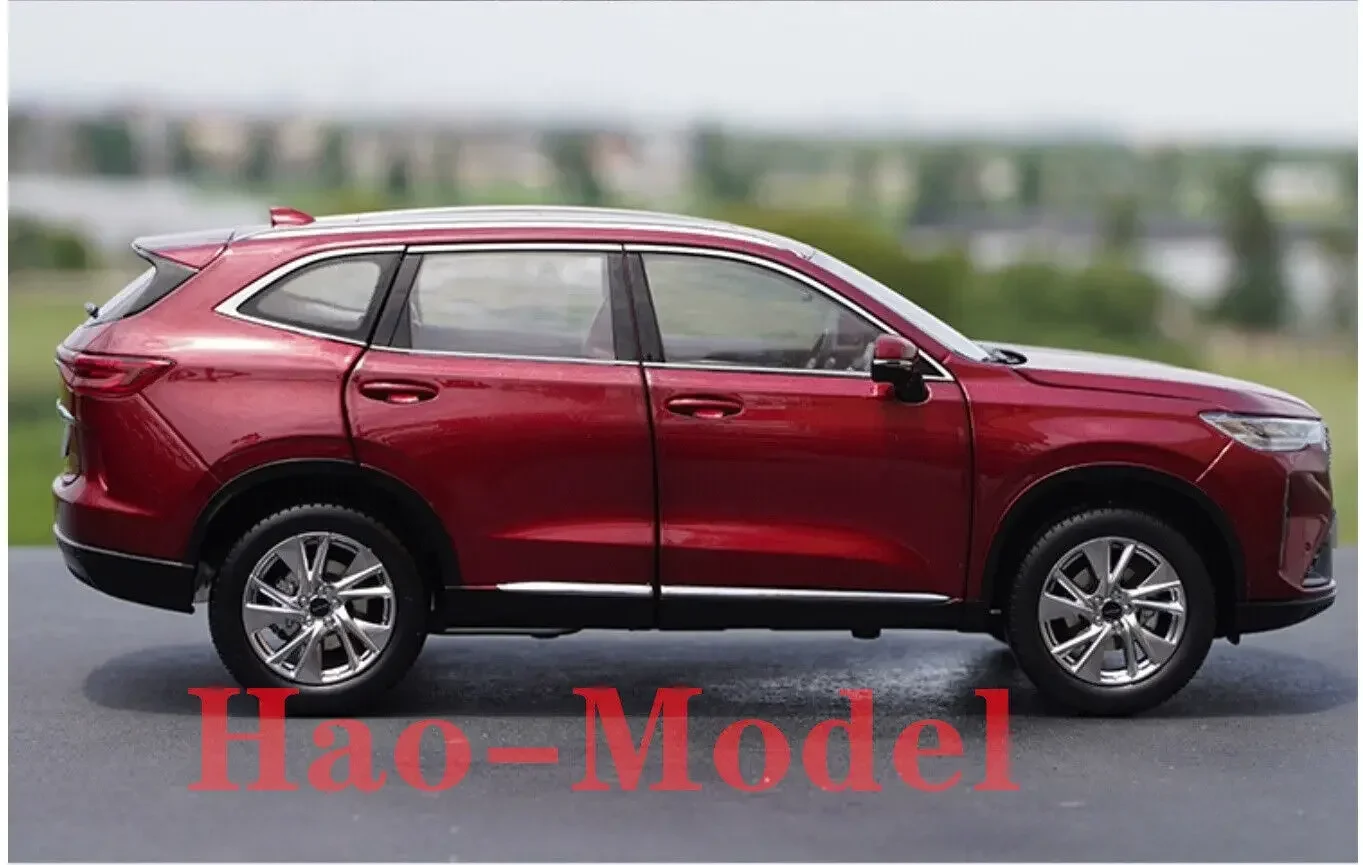 1/18 For HAVAL H6 2021 Alloy Diecast Model Car Boys Girls Toys Kids Gifts Hobby Display Ornaments Collection Red