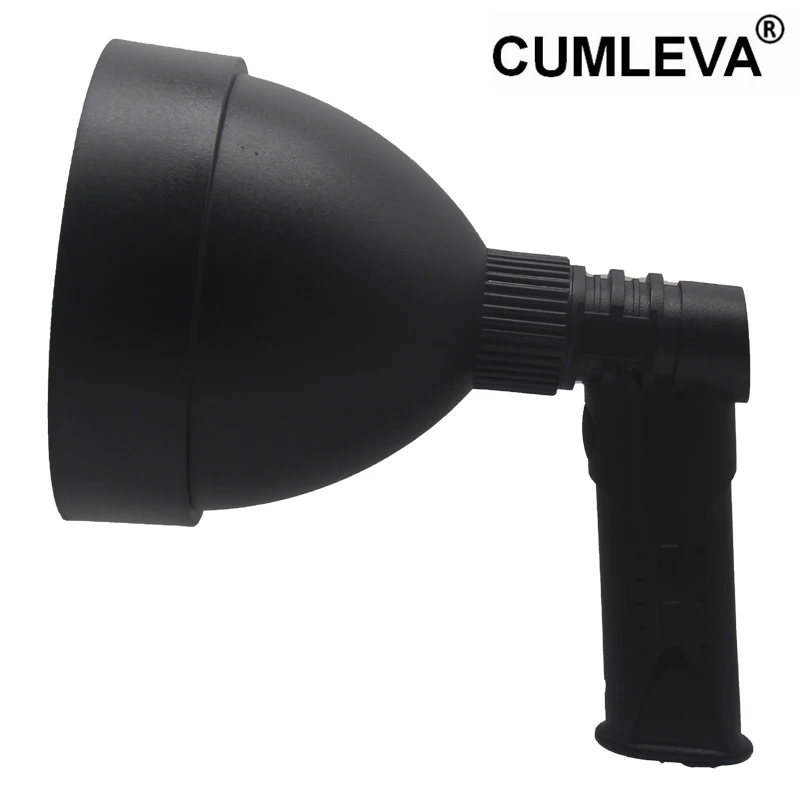 142MM Reflector  Emergency Rechargeable Lightweight USA Luminus SS-T40 25W LED Portable Torch  Security Light