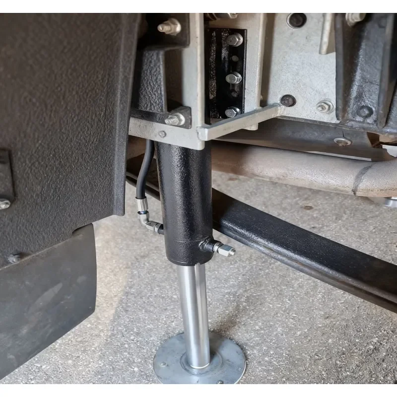 Chinese Manufacturer Customizable Camper Auto-leveling System Lift Hydraulic Cylinder RV Jack 2-20 Ton Capacity #45 Steel