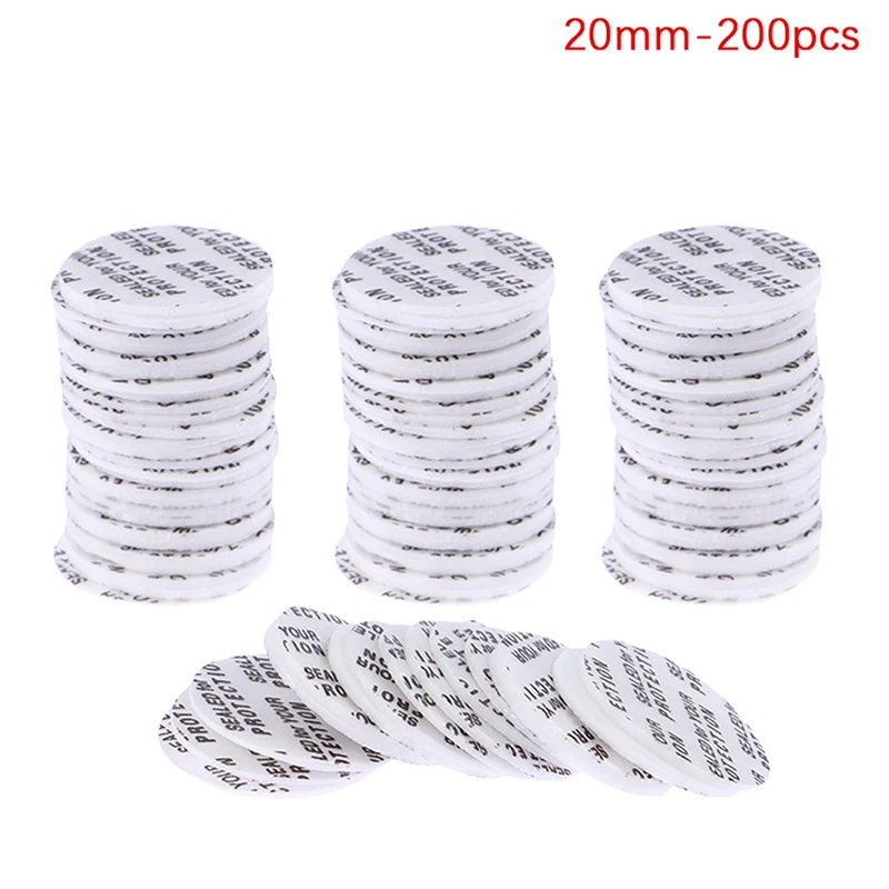 200 Stuks zelfklevende Schuim Drukgevoelige Afdichting Cap Voering Fraudebestendige Afdichtingen Liner Voor Cosmetische Pot Fles Pot 20 MM-82 MM