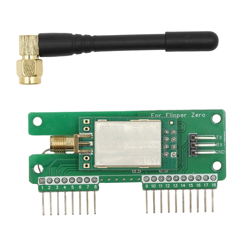 

For Flipper Zero NRF24 Module Improved Version GPIO For Sniffer And Mouse Jacker Easy Install