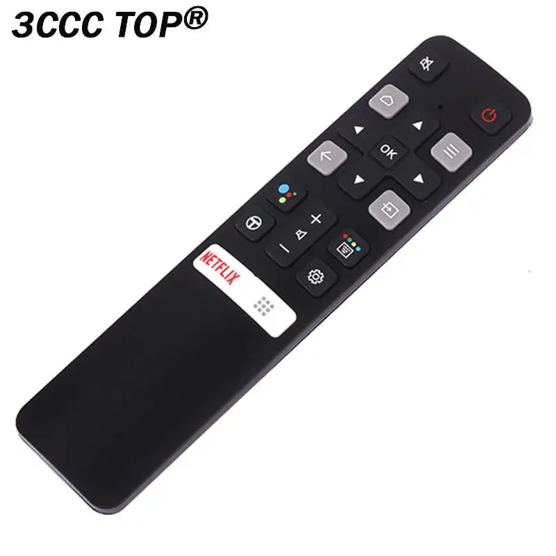 ريموت كنترول rc802v, fnr1, للتلفاز الذكي tcl ويوتيوب rc802v fmr1 fmr2 fr1 fur5 fur7 fur6