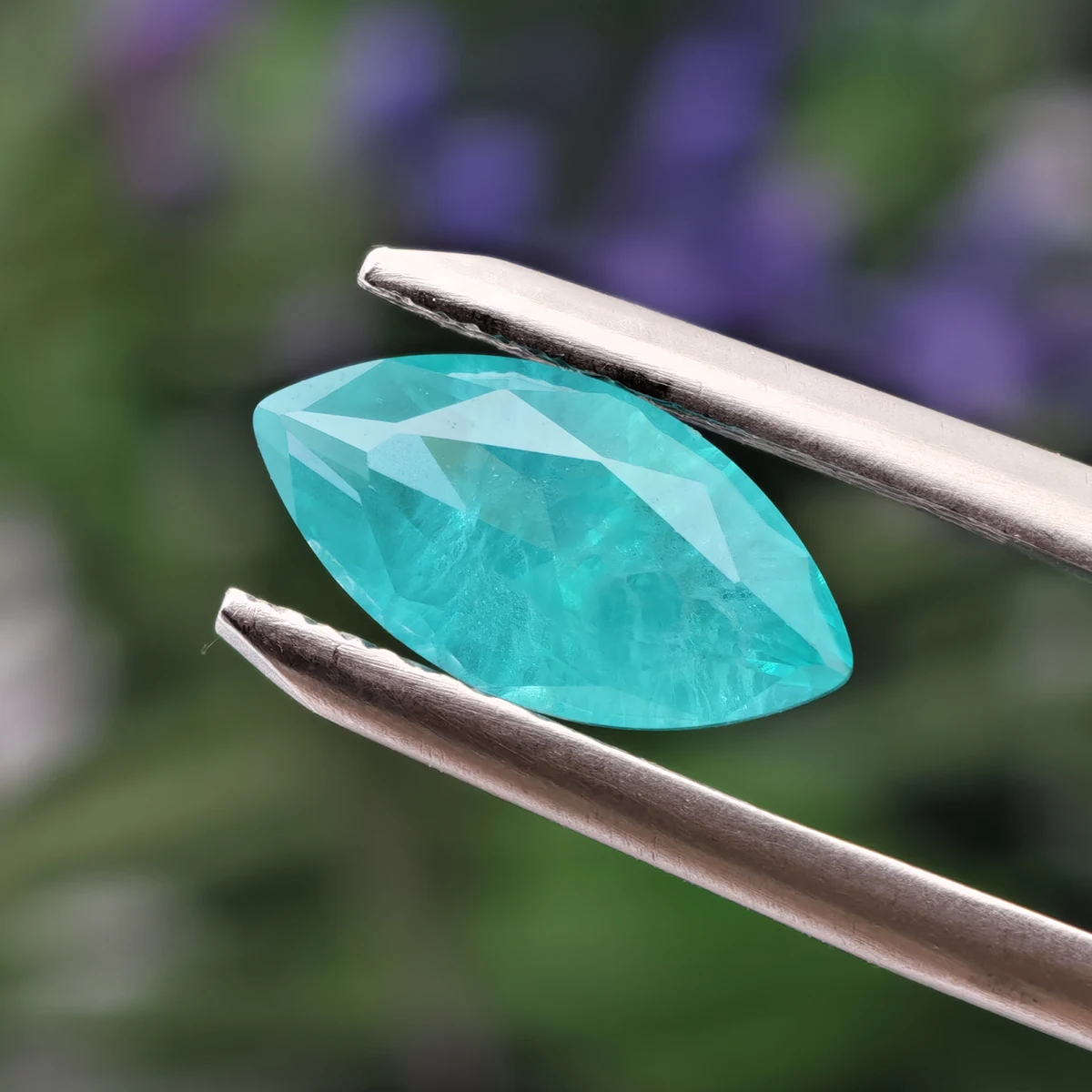 Top Paraiba Crushed Ice Cotton Special Style Marquise Cut Yttrium Aluminium Garnet YAG Loose Gemstones With AGL Certificate 6