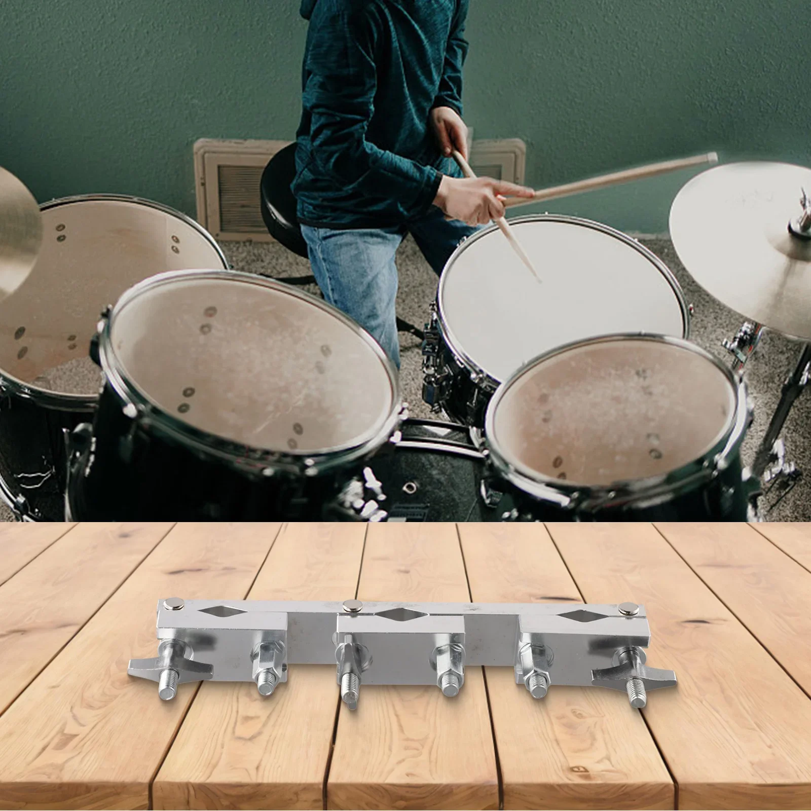 compact-percussion-cowbell-holder-versatile-compatibility-accommodates-tambourines-compact-design-fits-38mm-rod