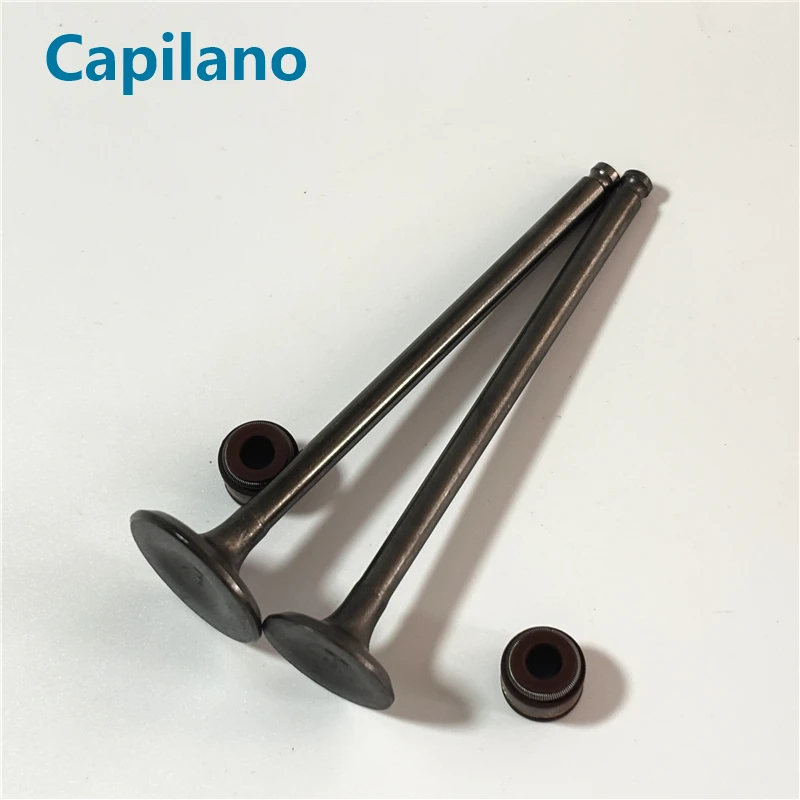 22 مللي متر أجزاء محرك الدراجة النارية مجموعة جذع الصمام مع دليل الصمام لـ HYOSUNG 250cc GT250 GT250R GV250 GT GV 250