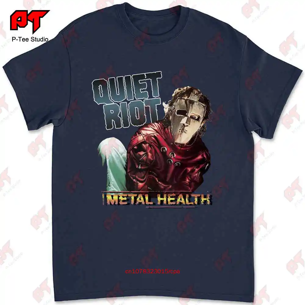 Quiet Riot Metal Health Album Cover Rock Band Concert Tour T-shirt GEMN