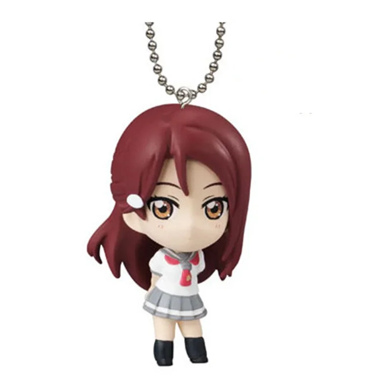 Anime LoveLive! Sunshine Gashapon Sakurauchi Riko Matsuura Kanan Takami Chika Takami Chika Watanabe You Mini Figure Pandent Toys