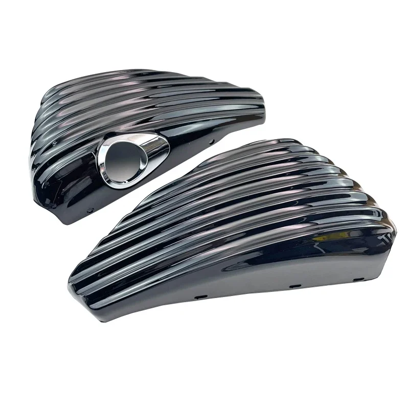 

Черный обтекатель мотоцикла, крышка аккумулятора, полоса бензобака, защита обтекателя, левая и правая сторона для Harley Sportster 04-13 XL1200 72 883 48