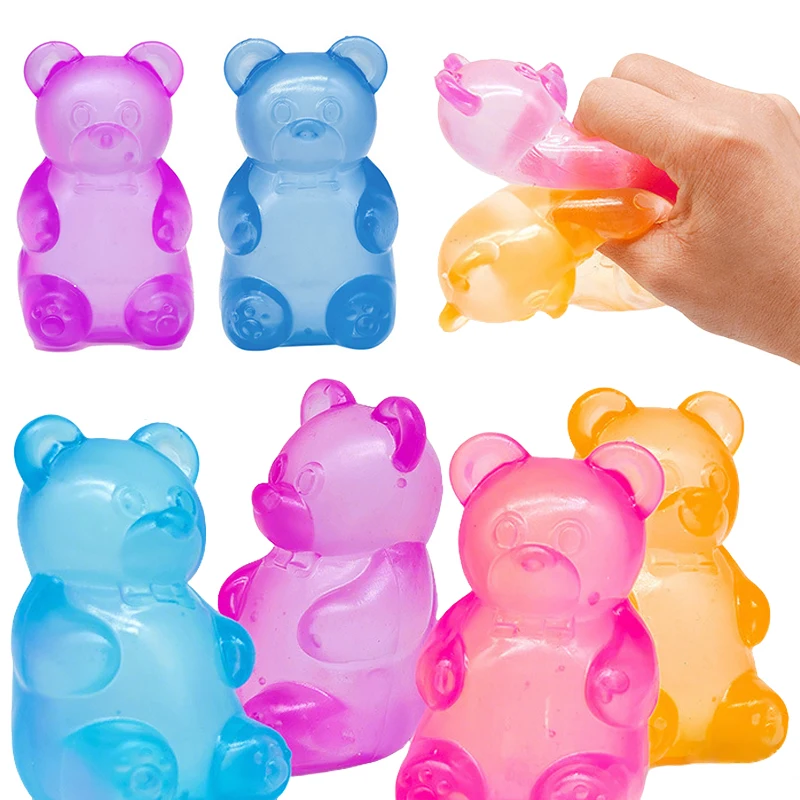 

Милый сенсорный кубик-антистресс «Медвежонок» Needoh: инструмент для снятия тревоги, сенсорный гаджет для концентрации внимания при СДВГ и успокоения на рабочем столе, игрушка-антистресс для снятия стресса