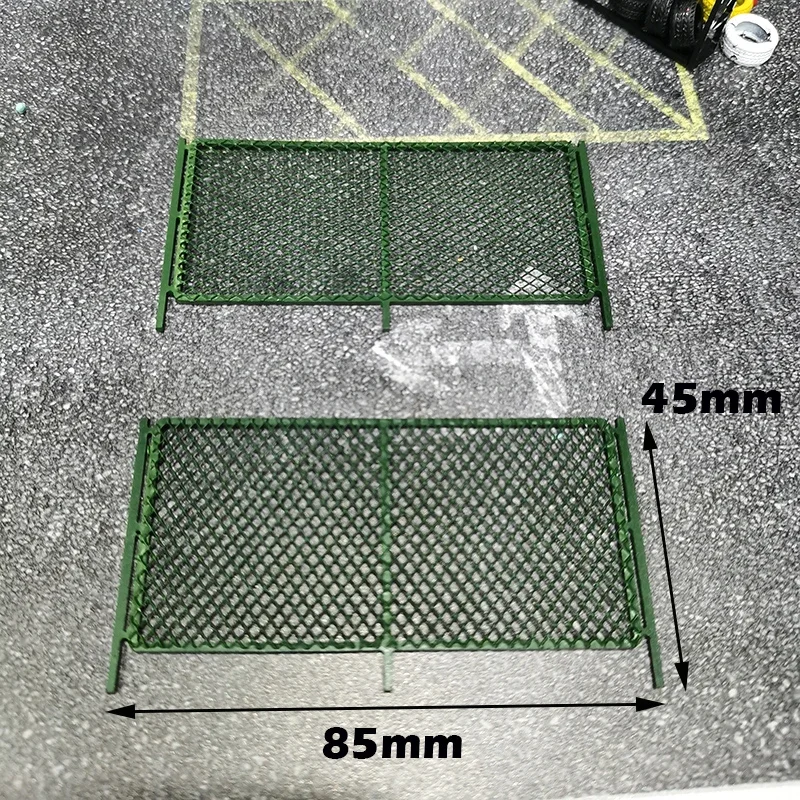 Fences 1/64 DIY Accessories Fences Diorama Scenery Tools 2PCS/Pack - 2 Color selection