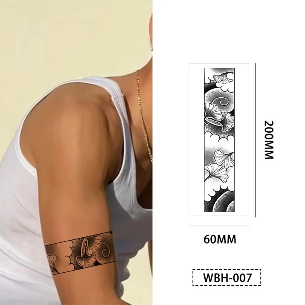 Waterproof and Sweat-proof Armband Tattoo Stickers Water Transfer Process Semi-permanent Tattoo Stickers