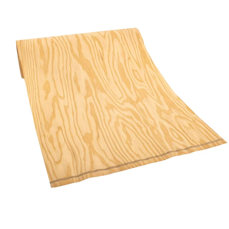 Natural Thick Douglas Fir Wood Veneer Sheet for Wood Grain for Furniture Cabinet Door Tabletop DIY Panels L:2.5Metersx580x0.5mm