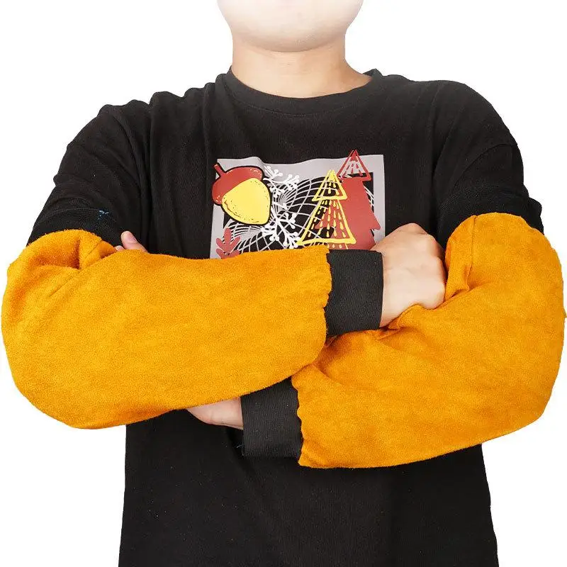 novo-par-de-protetores-de-braco-portateis-para-soldagem-em-couro-pu-resistentes-ao-calor-e-retardantes-de-chamas-protecao-para-bracos-em-trabalho-industrial