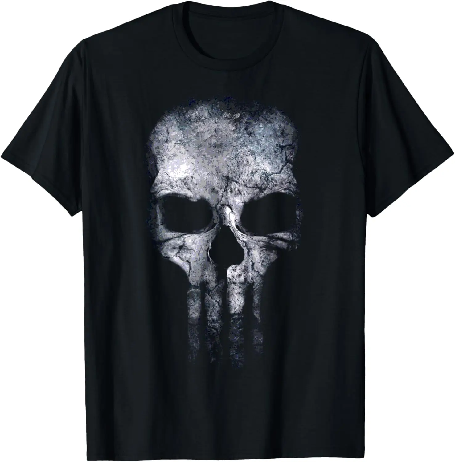 Cool Skull Dead Man Skeleton Death Head Bones Skulls 2 T-Shirt