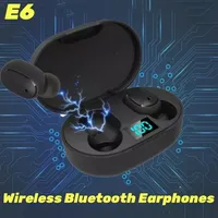 TWS E6S Wireless Bluetooth Earphones Wireless Earphones TWS Headset Noise Cancelling Earphones with Mic Bluetooth Headphones