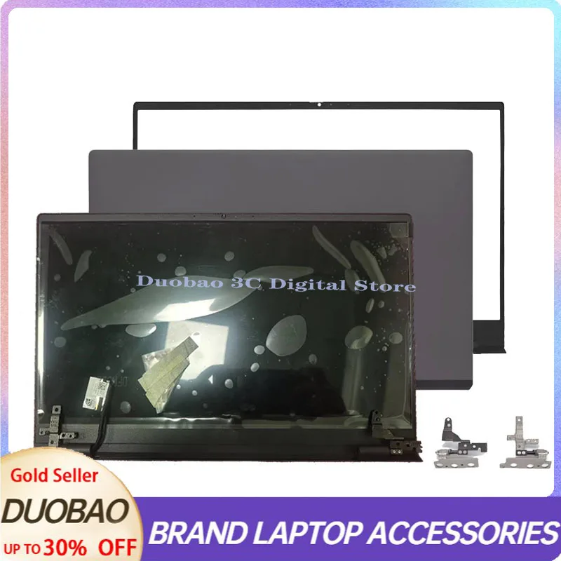 

FOR DELL Vostro 14 V5401 V5402 V5405 Laptop Replacement Upper Half LCD Back Cover/Front Frame/Screen/Screen Axis hinge