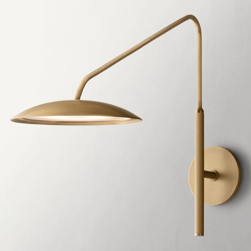 

Промышленные складные рокерные светодиодные настенные светильники, минималистичные длинные ручки, художественный декор, настенные бра, гостиная, диван, кабинет, прикроватное внутреннее освещение