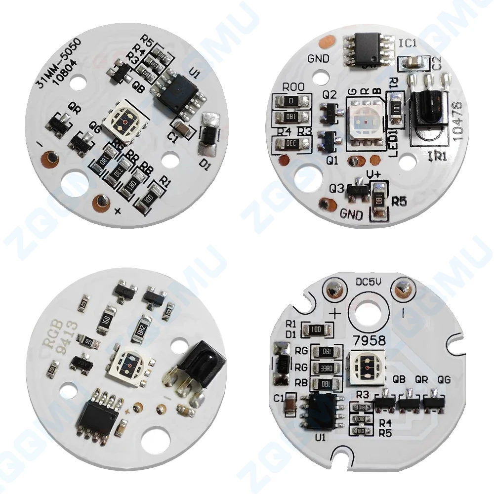 Imagem -03 - Painel de Luz Led com Controle Remoto Gradiente Colorido Rgb Fonte de Luz 5v Mudança de Cor do Interruptor